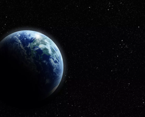 Bilde av jorden tatt fra verdensrommet